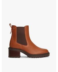 Tommy Hilfiger - Leather Cleat Chelsea Boots - Lyst