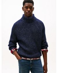 Tommy Hilfiger - Smart-Casual Relaxed Fit Trui Van Wolmix - Lyst