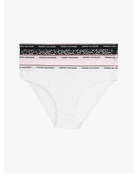 Tommy Hilfiger - Premium Essential Set Van 3 Slips Met Kant - Lyst