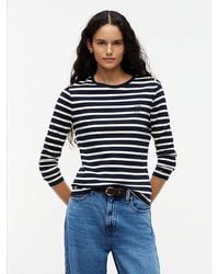 Tommy Hilfiger - Tone Button Slim Long Sleeve T-Shirt - Lyst