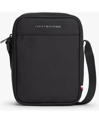 Tommy Hilfiger - Sac Reporter Bandoulière À Logo En Métal - Lyst