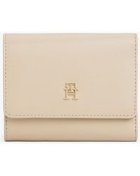 Tommy Hilfiger - Th Monogram Flap Trifold Wallet - Lyst