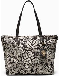 tommy bahama black tote