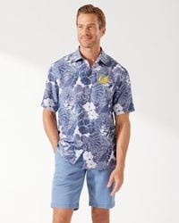 Tommy Bahama Navy Seattle Seahawks Coconut Point Playa Floral