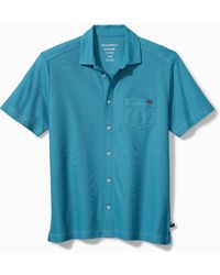 Tommy Bahama Cotton Emfielder Islandzone® Knit Camp Shirt in Bright
