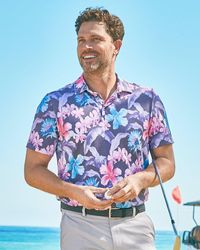 Tommy Bahama Cotton Kraken Me Up Polo 