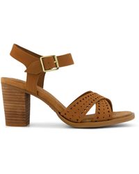 TOMS - Majorca Ankle Strap Heel Sandal - Lyst