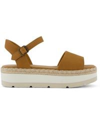 TOMS - Ronan Platform Sandal - Lyst