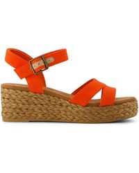 TOMS - Audrey Wedge Sandal - Lyst