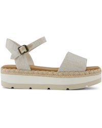 TOMS - Ronan Platform Sandal - Lyst