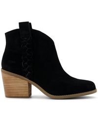 TOMS - Constance Heeled Boots - Lyst