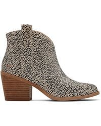 TOMS - Constance Heeled Boots - Lyst