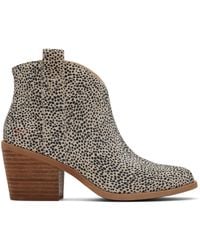 TOMS - Constance Heeled Boots - Lyst