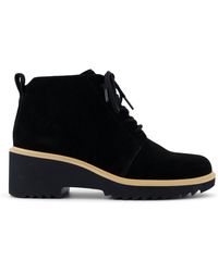TOMS - Maude Wedge Lace-Up Boots - Lyst