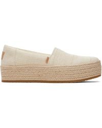 TOMS - Valencia Platform Espadrille - Lyst