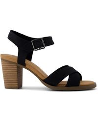 TOMS - Majorca Ankle Strap Heel Sandal - Lyst