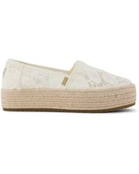 TOMS - Valencia Platform Espadrille - Lyst