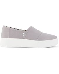TOMS - Asher Platform Slip-On Trainer - Lyst