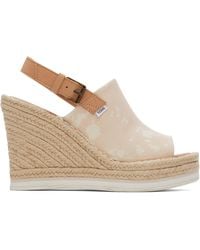 toms women's sienna espadrille wedge sandal