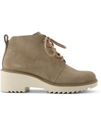 TOMS - Maude Wedge Lace-Up Boots - Lyst