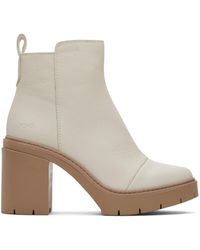 TOMS - Rya Heeled Boots - Lyst