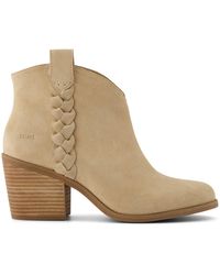TOMS - Constance Heeled Boots - Lyst