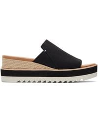TOMS - Diana Mule Wedge Sandal - Lyst
