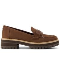 TOMS - Cara Bow Loafer Shoes - Lyst