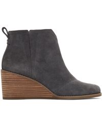 TOMS - Clare Wedge Boots - Lyst