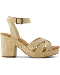 TOMS - Majorca Strappy Heeled Sandal - Lyst