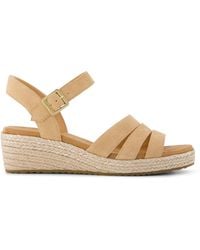 TOMS - Julia Wedge Sandal - Lyst