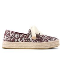 TOMS - Carolina Lace-Up Espadrille - Lyst