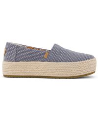 TOMS - Valencia Platform Espadrille - Lyst
