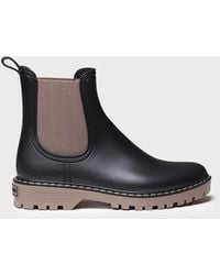 Toni Pons - Rain Boot With Contrasting Elastic Panels - Lyst
