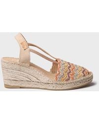 Toni Pons - Multicolour Cotton Espadrille With Wedge - Lyst