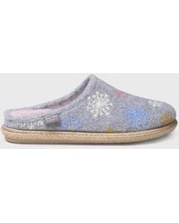 Toni Pons - Felt Slipper With Jute Sole - Lyst