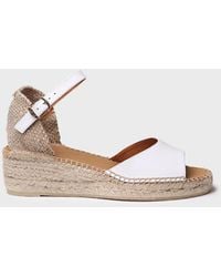 Toni Pons - Open Espadrille For With Low Wedge - Lyst