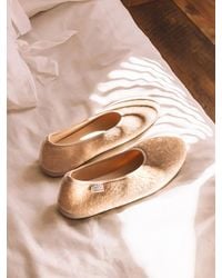Toni Pons - Ballerina-Style Velvet Slippers - Lyst
