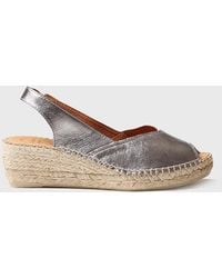 Toni Pons - Peep-Toe Wedge Espadrille - Lyst