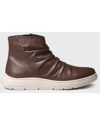 Toni Pons - Leather Boot With Side Zipper - Lyst