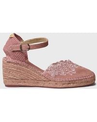 Toni Pons - Embroidered Wedge Espadrille - Lyst