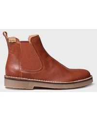 Toni Pons - Leather Ankle Boot With Side Elastics - Lyst