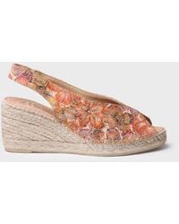 Toni Pons - Multicolour Leather Peep Toe Espadrille - Lyst