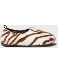 Toni Pons - Fur Slipper With Leopard Print - Lyst