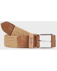 Toni Pons - Leather And Fabric Belt - Lyst