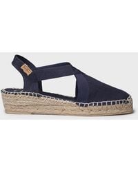 Toni Pons - Vegan Flat Espadrille With Elastic Bands - Lyst