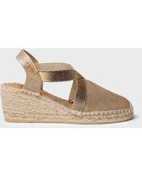 Toni Pons - Espadrille With Jute Wedge And Elastics - Lyst