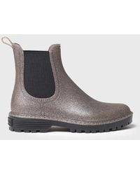 Toni Pons - Glitter Effect Chelsea Style Rain Boot - Lyst