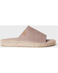 Toni Pons - Split Leather Open Espadrilles - Lyst