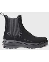 Toni Pons - Rain Boot With Contrasting Elastic Panels - Lyst